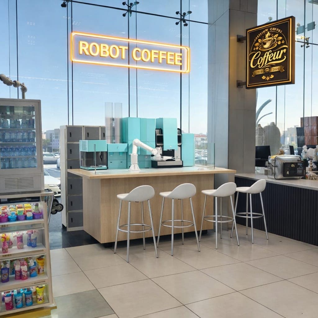 Premium coffee concept investment opportunity Saudi Arabia